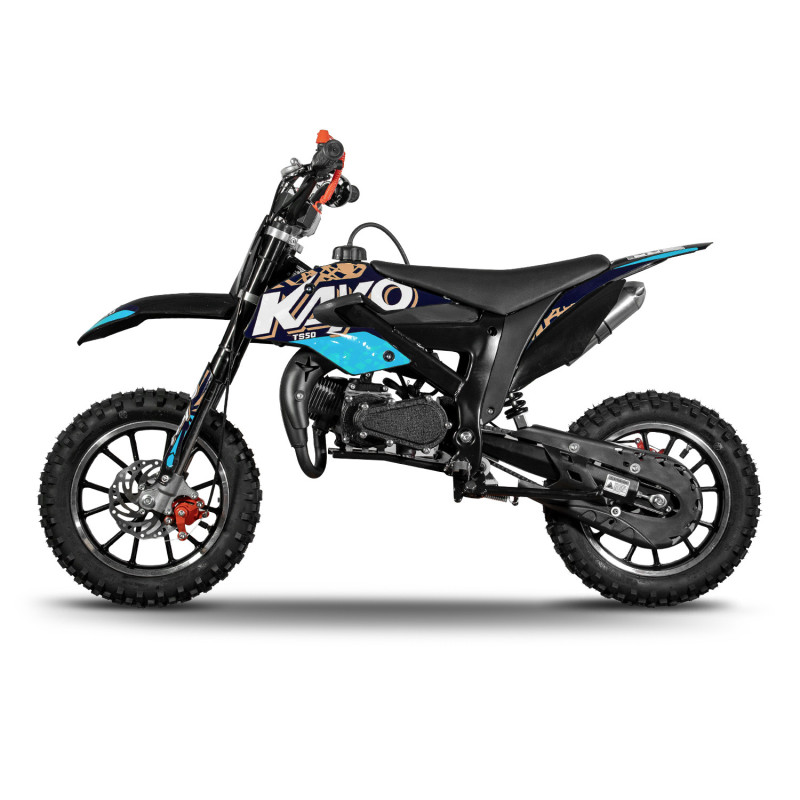 Pocket Bike 50cc Kayo TS50 - BLEU - vue 4