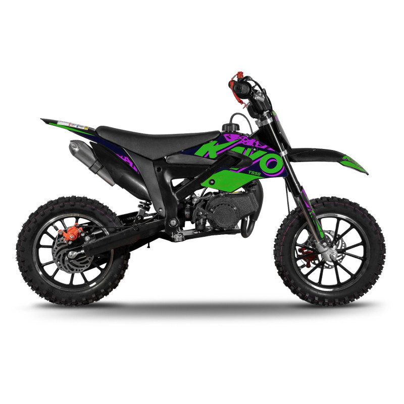 Pocket Bike 50cc Kayo TS50 - VERT - vue 2