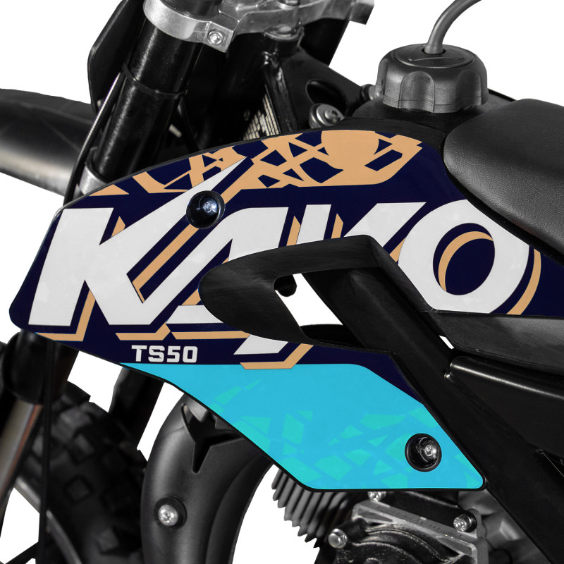 Pocket Bike 50cc Kayo TS50 - BLEU - vue 6