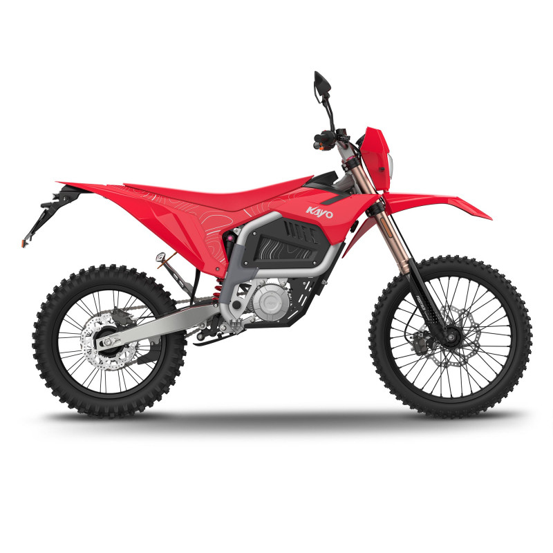 Moto enduro électrique KAYO EC2I homologuée route - vue 2