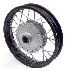 Roue avant 10" nue frein tambour