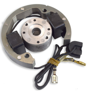 Stator et rotor d'allumage mini cross 9.5cv moteur type Morini