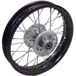 Pièces mini cross  Roue arrière nue 12" mini cross 3,5cv 50cc 2T