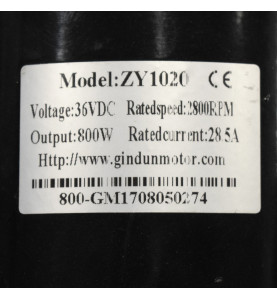 Moteur électrique 800W pocket quad