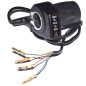14// POIGNEE GAZ ELEC+VOYANT 1/2 POIGNEE