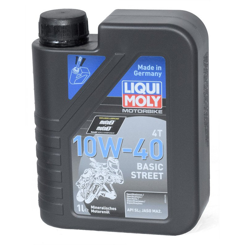 Huile Moly 10W40 basic street