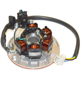 Stator 6 bobines mâle + support