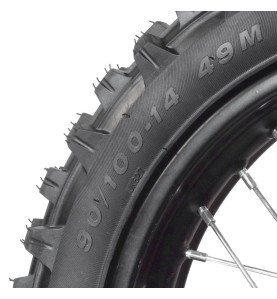Roue arrière 14" dirt bike