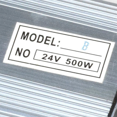 Boitier controleur électronique 500W 24V B