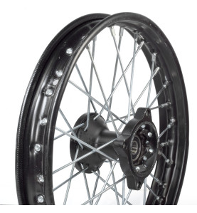 Roue jante dirt avant 14" 70mm