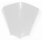 01//  PLAQUE NUMERO AVANT POCKET/QUAD LUXE BLANCHE