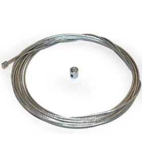 Câble accélérateur 2,5 mètres + serre câble