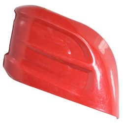 CARTER PLASTIQUE KART ROUGE ARIERE/DROIT