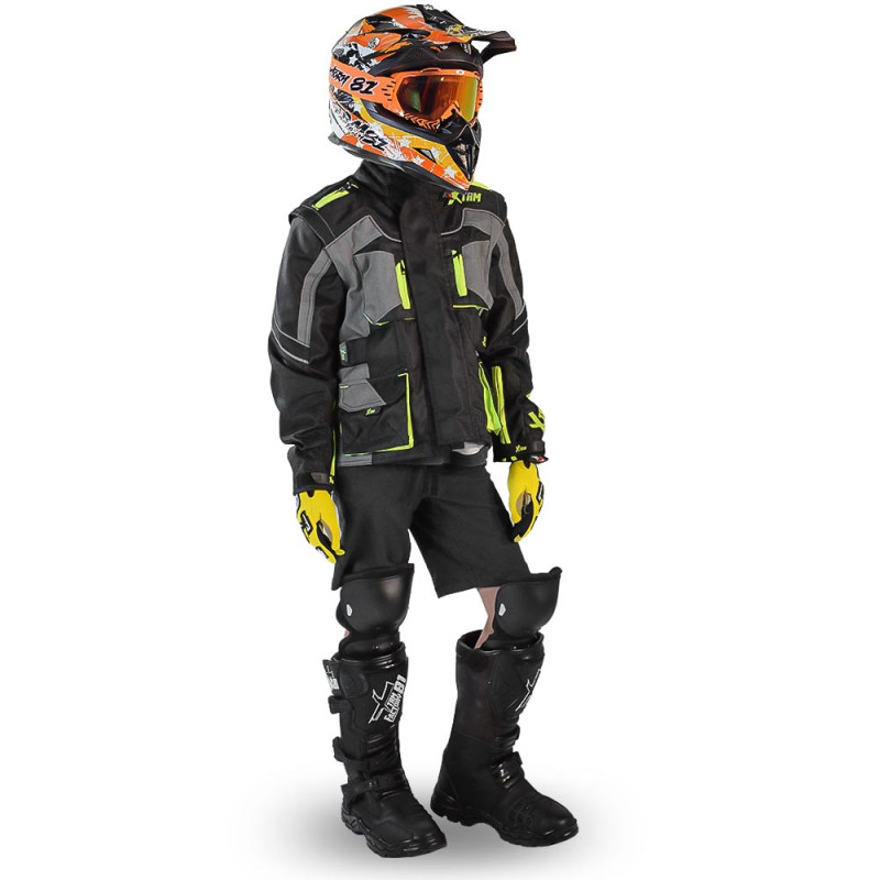 Blouson moto enfant enduro ou route - XTRM FACTORY 81 - EuroImportMoto Dirt  bike Quad Enfants