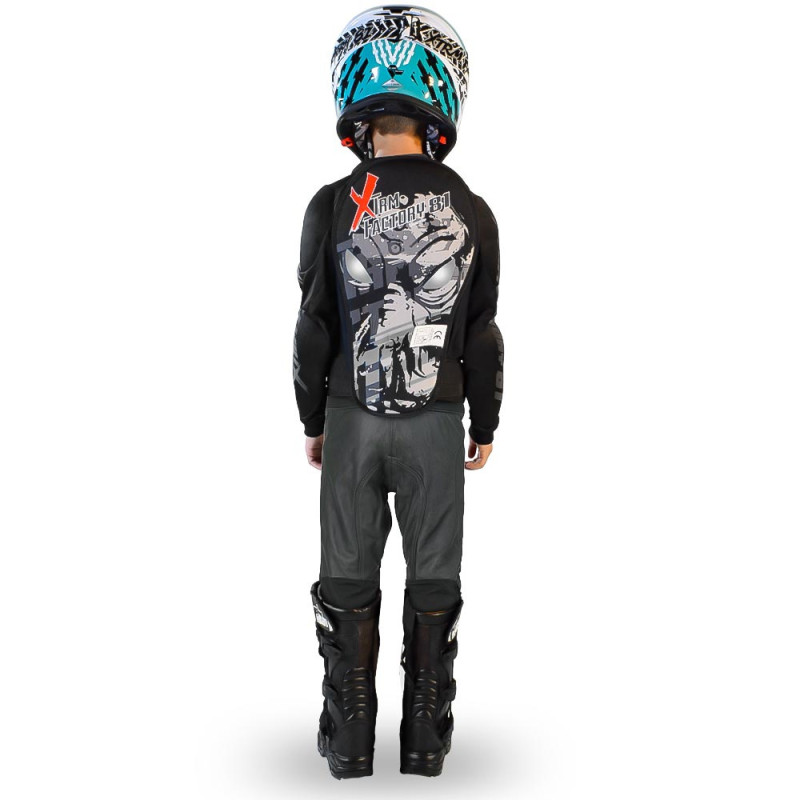 Gilet de protection enfant homologué XTRM FACTORY 81 - vue 2