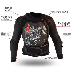 Gilet de protection adulte homologué XTRM FACTORY 81