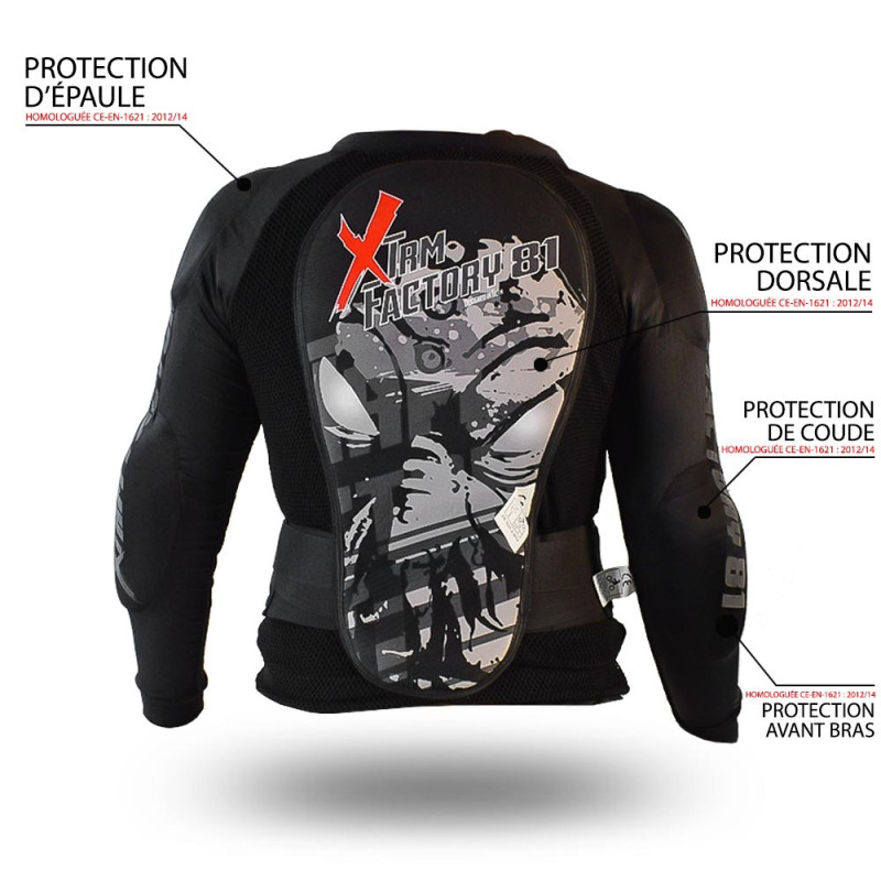 Gilet de protection adulte homologué XTRM FACTORY 81 - vue 6