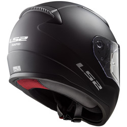 Casque intégral adulte LS2 FF353 RAPID MATT BLACK