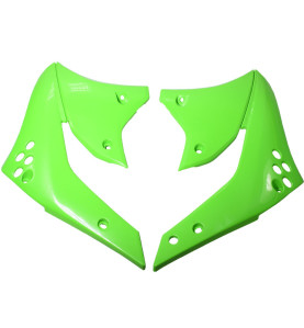 Ouïes de radiateur KAWAZAKI KXF250 06/08 - VERT