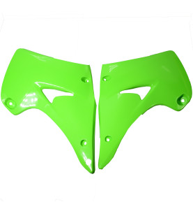 Ouïes de radiateur KAWAZAKI KXF125-250 03/08 - VERT