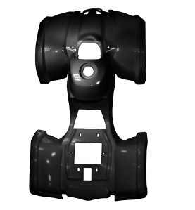 Carénage pocket quad mini bazou noir