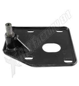 Platine support de couronne karting 80cc