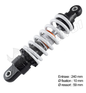 Amortisseur dirt BSE 90cc 240mm