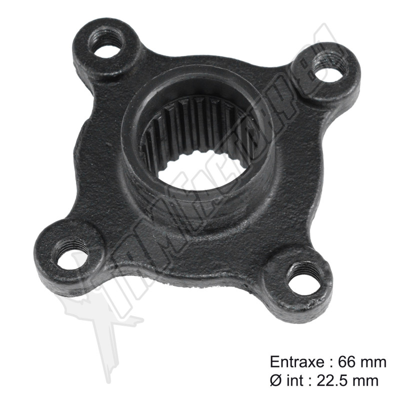 SUPPORT ARRIERE DISQUE / COURONNE POCKET QUAD 110 - vue 2