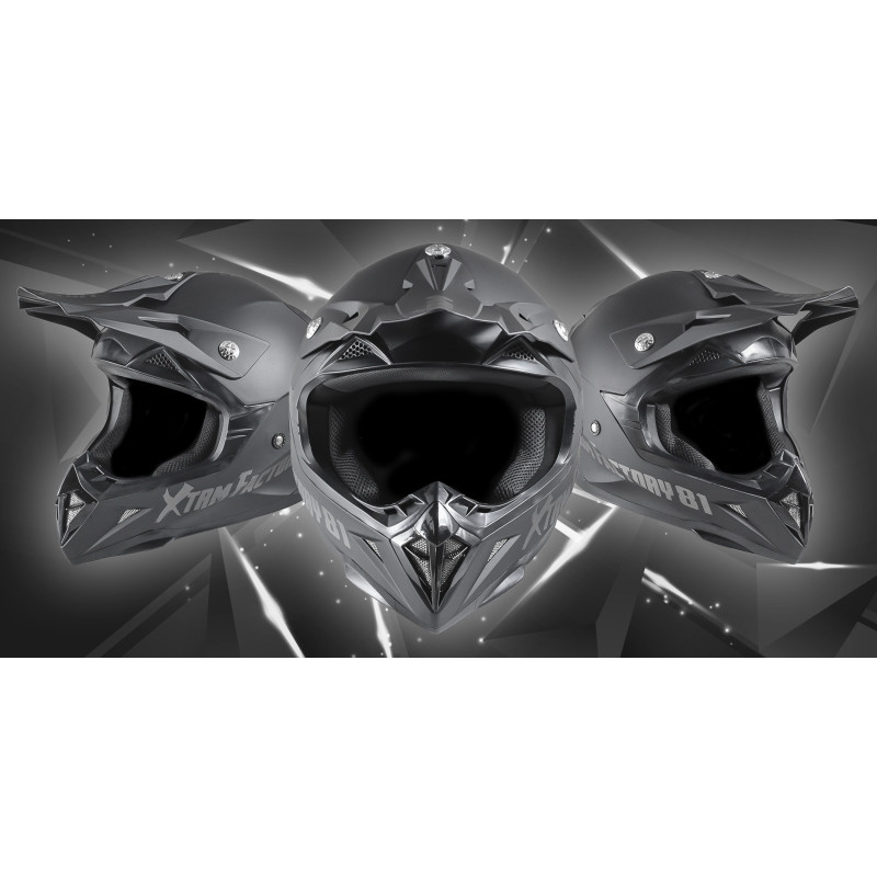 Casque cross adulte XTRM 81 - vue 4
