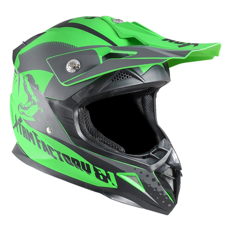 Casque enfant homologué pas cher XTRM Factory - Euro Import Moto