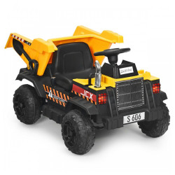 Camion de pompier enfant 12 volts monoplace avec accessoires