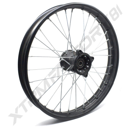 Jante avant 17" pour dirt 140 moyeu noir