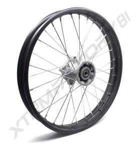 Jante avant 17" pour dirt 140 moyeu gris