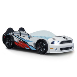 Lit voiture enfant MUSCLE MUSTANG (KRD)