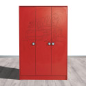 Armoire enfant 3 portes MUSTANG