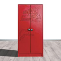 Armoire enfant 2 portes MUSTANG