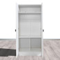 Armoire enfant 2 portes ECO (MUS)