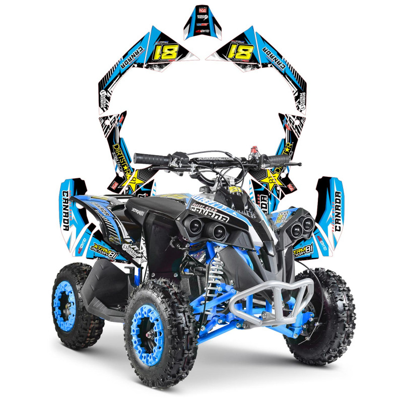 DEMARREUR MOTEUR POCKET 49CC - EuroImportMoto Dirt bike Quad Enfants