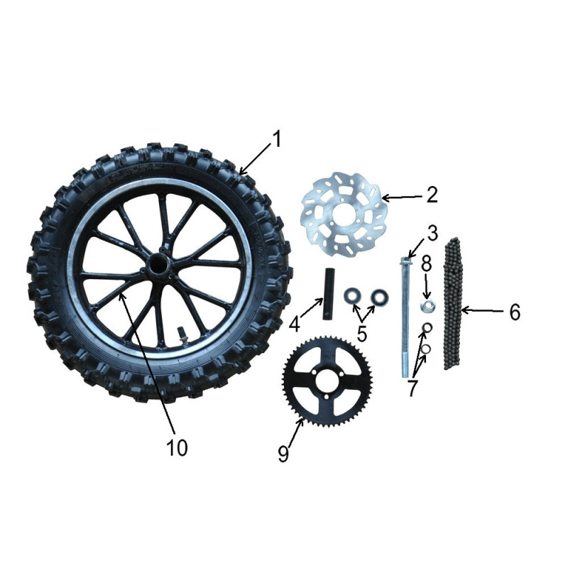 7 / Roues arrières