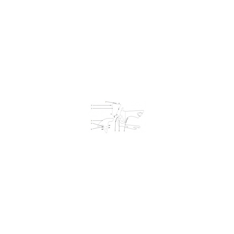 Pièces détachées - POCKET BIKE MINIGP 50CC - Carénages