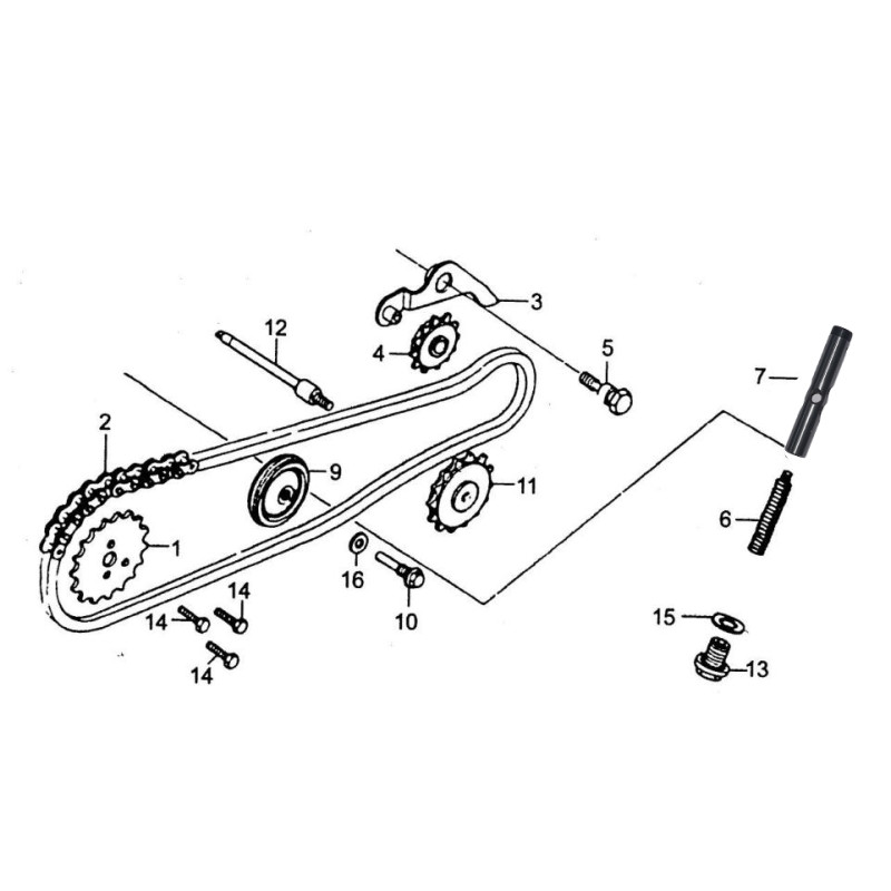 Pièces détachées - DIRT BIKE KAYO TS90 -