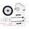 E / ROUE AVANT – FREIN – FOURCHE