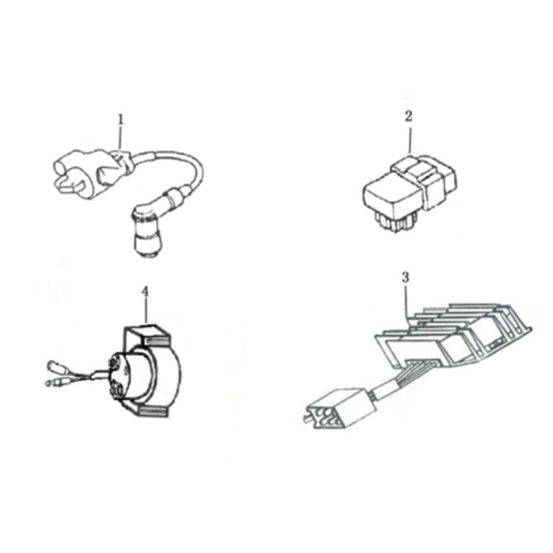 Pièces détachées - DIRT BIKE KAYO KMB60 20TH ANNIV - PARTIE ELECTRIQUE