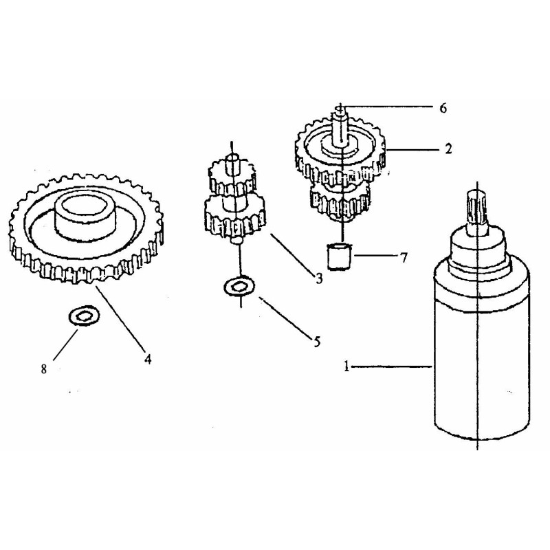 ZF / Demarreur electrique