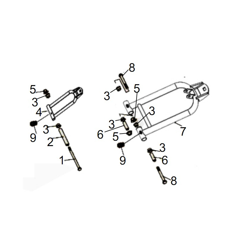 H / Triangles de suspension