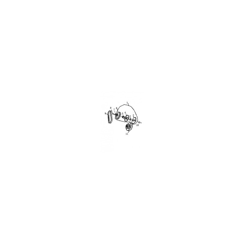 Pièces détachées - BUGGY 210CC K3 GK011 - Embrayage